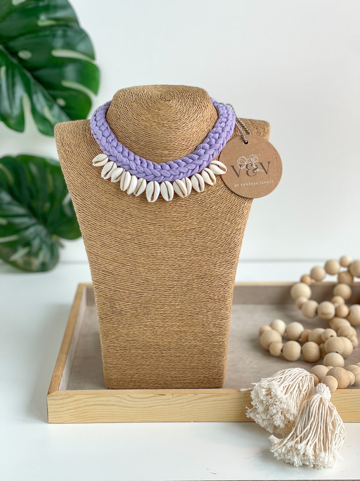 Crochet Sea Necklace